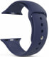 Silicone strap for Apple Watch - Dark blue 42/44/45 mm - S / M