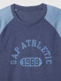 Фото #4 товара Gap Athletic Logo Raglan T-Shirt