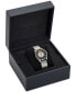 ფოტო #4 პროდუქტის Women's Swiss Stainless Steel Mesh Bracelet Watch 36mm