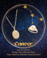 Фото #5 товара Wrapped diamond Cancer Constellation 18" Pendant Necklace (1/20 ct. tw) in 10k Yellow Gold, Created for Macy's