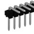 Fischer Elektronik SLK 3/025/ 36/Z - PCB connector - Black - Metallic - -40 - 163 °C