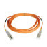 Фото #1 товара Tripp N520-03M Duplex Multimode 50/125 Fiber Patch Cable (LC/LC) - 3M (10 ft.) - 3 m - OM2 - LC - LC