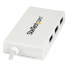 Фото #5 товара StarTech.com 4-Port USB-C Hub - USB-C to 1x USB-C and 3x USB-A - USB 3.0 Hub - White - USB 3.2 Gen 1 (3.1 Gen 1) Type-C - USB 3.2 Gen 1 (3.1 Gen 1) Type-A - USB 3.2 Gen 1 (3.1 Gen 1) Type-C - 5000 Mbit/s - White - Plastic - Power