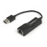 StarTech.com USB 2.0 to 10/100 Mbps Ethernet Network Adapter Dongle - Wired - USB - Ethernet - 200 Mbit/s - Black - фото #2