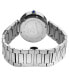 ფოტო #3 პროდუქტის Women's Piemonte Swiss Quartz Silver-Tone Stainless Steel Bracelet Watch 36mm