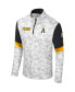 Фото #3 товара Men's Camo Appalachian State Mountaineers OHT Military-Inspired Appreciation Tomahawk Quarter-Zip Windshirt