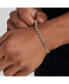 ფოტო #2 პროდუქტის 14K Solid Gold 6mm Cuban Chain Bracelet, Hollow-designed, 8.0 inches, approx. 7.8grams