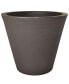 Cosmopolitan Collection Round Planter Espresso 13in