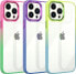 Фото #6 товара Maxximus MX RAINBOW IPHONE 14 PRO MAX (6.7) LIME-BLUE / ZIELONO-NIEBIESKI