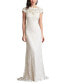 ფოტო #4 პროდუქტის Maverick Open-Back Lace Gown