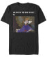 ფოტო #1 პროდუქტის Men's Evil Queen Meme Short Sleeve Crew T-shirt