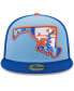 Фото #3 товара Men's Light Blue Aberdeen IronBirds Authentic Collection Alternate Logo 59FIFTY Fitted Hat