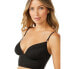 Фото #3 товара Sofia Intimates by Sofia Vergara Bralette Women's XS Black Nylon Longline Lace