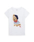 ფოტო #1 პროდუქტის Toddler and Little Girls Dog-Print Cotton Jersey T-shirt