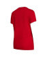 Women's Cardinal, Gray Stanford Cardinal Arctic T-shirt and Flannel Pants Sleep Set