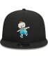 Фото #2 товара Бейсболка New Era мужская черная Rugrats Phil Trucker 9FIFTY Snapback