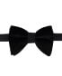 Фото #1 товара Men's Oversized Velvet Solid Bow Tie, Created for Macy's