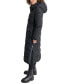 ფოტო #6 პროდუქტის Womens Maxi Belted Hooded Puffer Coat