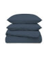 Фото #1 товара French Linen and Cotton Duvet & Sham Set - Full/Queen