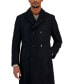 Фото #3 товара Men's Classic-Fit Double Breasted Wool Overcoat