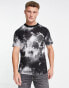 Фото #2 товара Versace Jeans Couture space print t-shirt in black