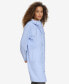 ფოტო #2 პროდუქტის Women's Long Hooded Rain Coat