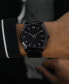 ფოტო #4 პროდუქტის Men's Element Ceramic Black Bracelet Watch, 43mm
