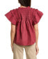 Sea Ny Sevyn Seersucker Top Women's Xxs