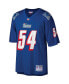 Фото #3 товара Men's Tedy Bruschi Royal New England Patriots Big and Tall 1996 Retired Player Replica Jersey