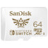 Фото #2 товара SanDisk SDSQXAT-064G-GNCZN - 64 GB - MicroSDXC - 100 MB/s - 60 MB/s - Class 3 (U3) - Red - White