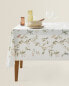 Фото #3 товара Floral print cotton jacquard tablecloth