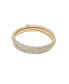 Women's Gold Embellished Swirl Bracelet