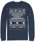 Фото #1 товара Men's National Lampoon Christmas Vacation Griswold Long Sleeve T-shirt