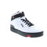 Фото #4 товара Fila V-10 Lux 1CM00881-113 Mens White Leather Lifestyle Sneakers Shoes