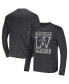 ფოტო #1 პროდუქტის Men's NFL x Darius Rucker Collection by Heathered Charcoal Las Vegas Raiders Long Sleeve T-shirt