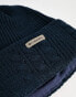 Columbia Agate Pass cable knit beanie in navy