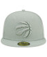 Men's Light Green Toronto Raptors Sage Color Pack 59FIFTY Fitted Hat