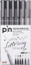 UNIBALL Uni - Fineliner, Hard Lettering Set (6 pcs) (401236) /Arts and Crafts