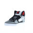 Фото #7 товара DC Pure High-Top WC ADYS400043-BYR Mens Black Leather Skate Sneakers Shoes