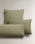 Фото #3 товара (140 gxm²) washed linen pillowcase