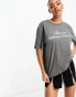 Фото #1 товара In The Style Halloween costume motif t-shirt in washed grey