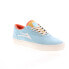 Фото #3 товара Lakai Manchester Nathaniel Russell Mens Blue Suede Skate Sneakers Shoes