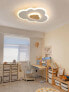 Фото #11 товара Светильник потолочный облака FANLG LED, Дерево, Dimmable, 3000 К - 6000 К, 40 см 20 Вт, Современные светодиодные потолочные светильники для детской комнаты, детской, спальни, гостиной [Класс энергии A+]