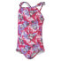 SPEEDO Learn To Swim Printed Frill Thinstrap Swimsuit