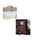 Men's Waiting On My Letter To Hogwarts Adult 6-Pair Casual Crew Socks with Tin Tote