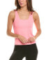 Фото #1 товара Lucky In Love Squared Up Crop Tank Women's Pink Xl