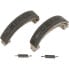 EBC Plain Series Organic 818 Brake Shoe