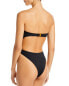 Joues de Sable 281081 Amanda Cutout Strapless One Piece Swimsuit, Size Medium