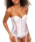 ფოტო #2 პროდუქტის Aurora Women's Boned Corset & Thong Set