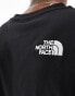 The North Face Simple Dome logo oversized t-shirt in black